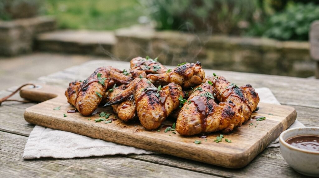 Smoked Chicken Wings – Time and Temp