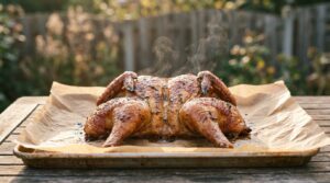 Smoking Whole Chicken (Spatchcocked) – Time and Temp