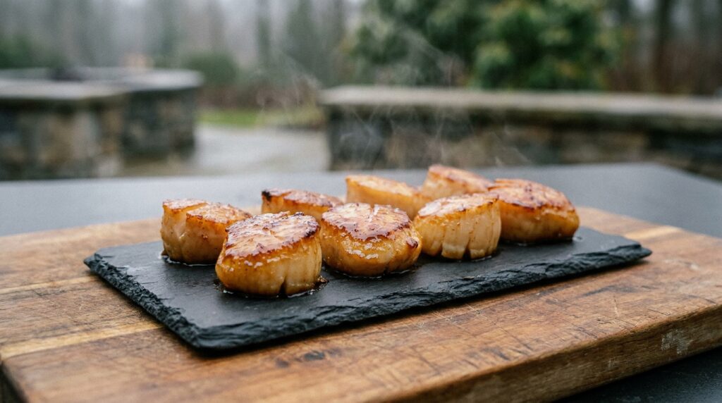 Smoked Scallops: Times, Temps & the Sear Finish