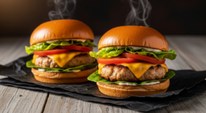 Smoked Chicken Burgers (Ground)