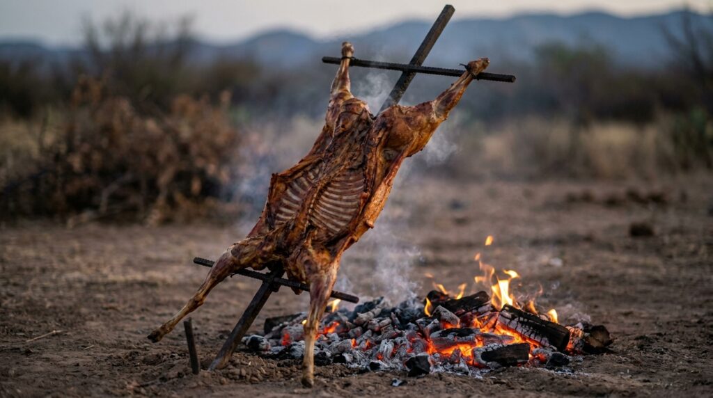 Smoked Cabrito (Whole Goat)