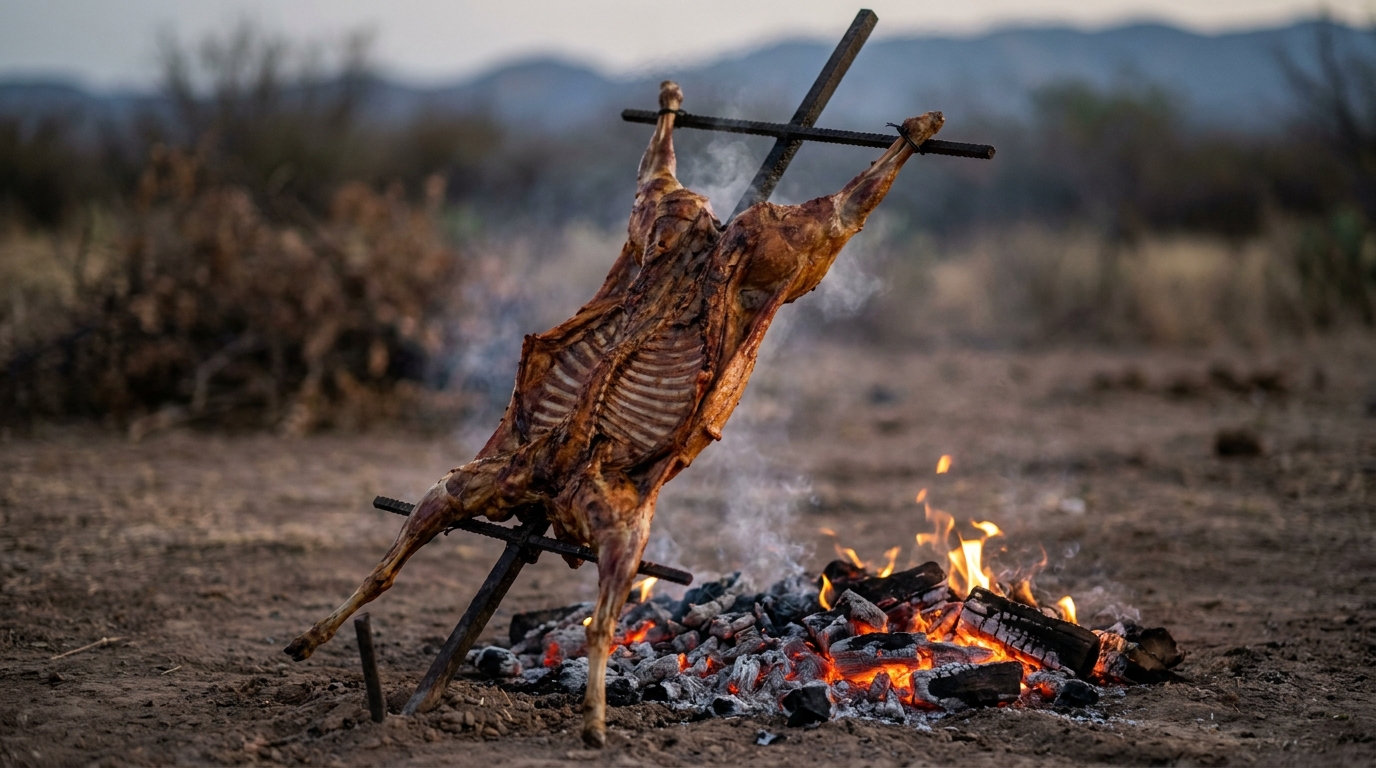 Smoked Cabrito (Whole Goat)
