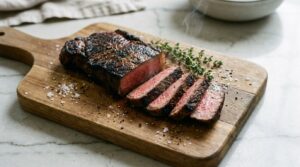 Smoked NY Strip Steak