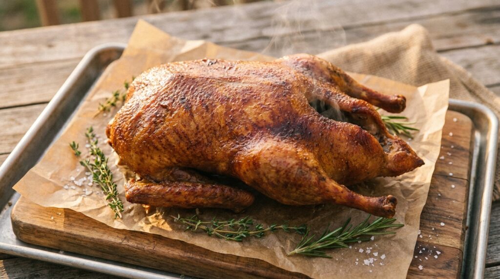 Smoked Whole Duck