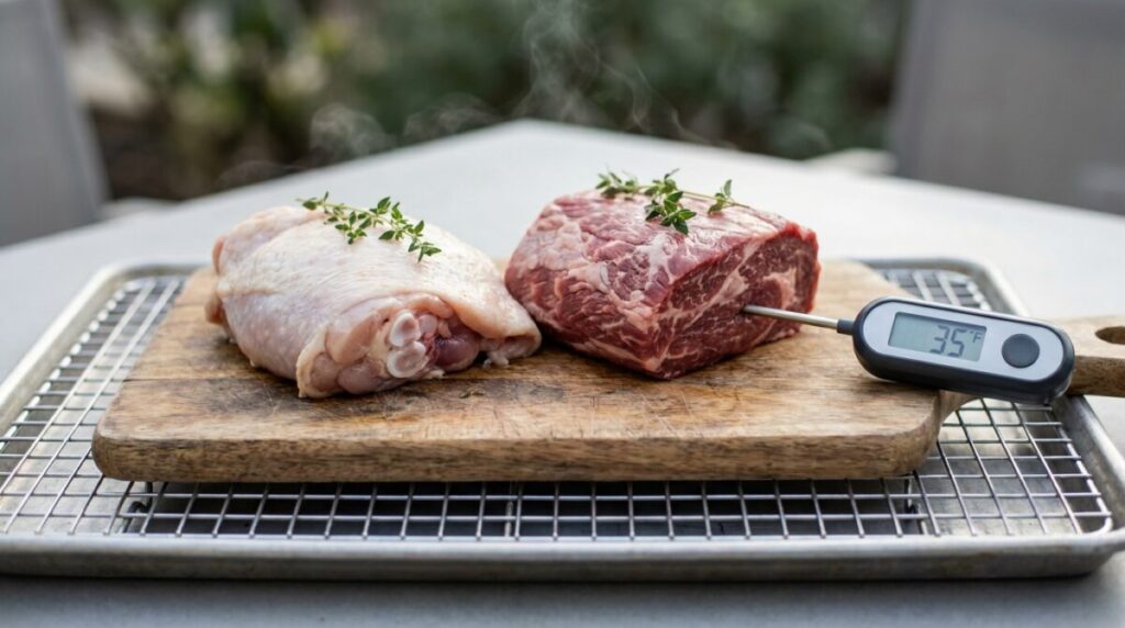 Salmonella and the Smoker: The Exact Temperature and Time That Kills It