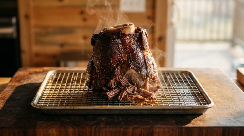 Smoked Thor’s Hammer (Whole Beef Shank) Time and Temp
