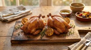 Smoked Cornish Hens